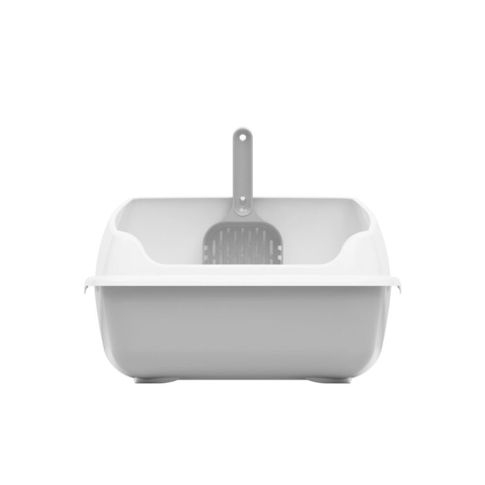 8576_2-1 Katzentoilette Schalentoilette Katzenklo Abnehmbarer HochrandKatzentoilette Schalentoilette Katzenklo Abnehmbarer Hochrand