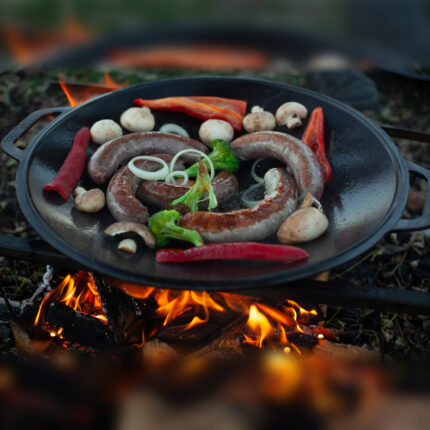 45 cm Sadzch Sadzh Gusseisen Tava Sadj Tawa Sac Orientalische Pfanne Saj Azerbaijan