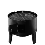 Räucher Ofen - Rund Holzkohlegrill - Camping Mini Tisch Smoker