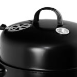 Räucher Ofen - Rund Holzkohlegrill - Camping Mini Tisch Smoker