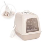 Katzentoilette Katzenklo Schwingklappe Deckel Abdeckung Haube