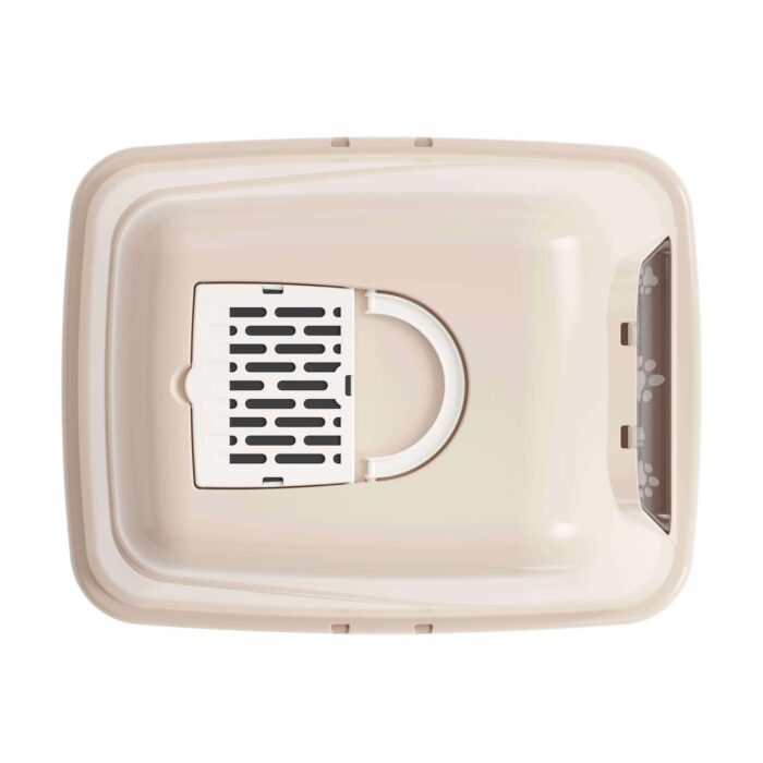 Katzentoilette Katzenklo Schwingklappe Deckel Abdeckung Haube