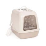 Katzentoilette Katzenklo Schwingklappe Deckel Abdeckung Haube