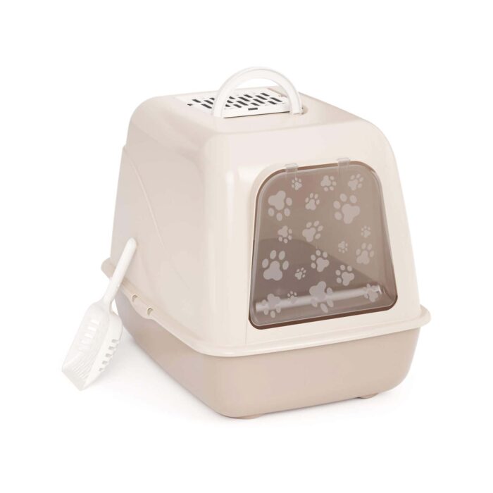 Katzentoilette Katzenklo Schwingklappe Deckel Abdeckung Haube