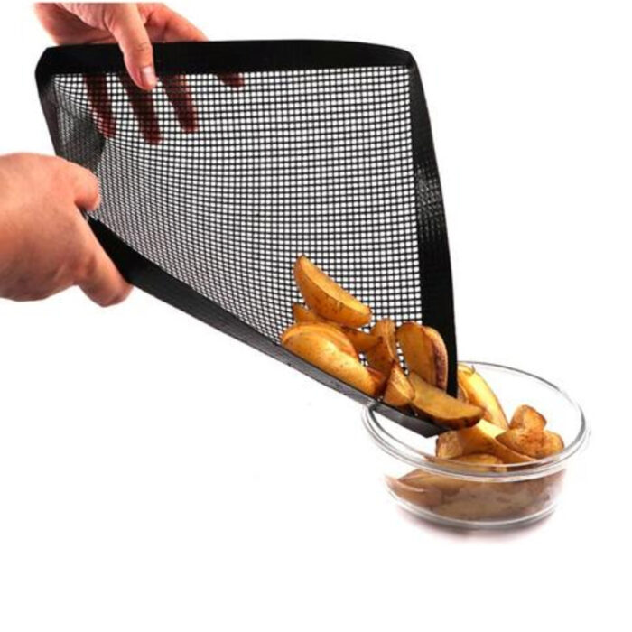 Grillgitter aus Teflon Wiederverwendbare Grillmatte Backmatte