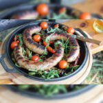 Kazan Schwenktopf Gusseisen Kasan Deckel-Bratpfanne Campingtopf Kessel