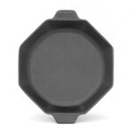 Servierpfanne 14 cm mit Holzuntersetzer