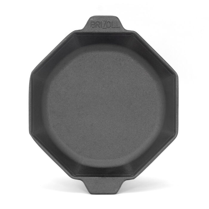 Servierpfanne 14 cm mit Holzuntersetzer