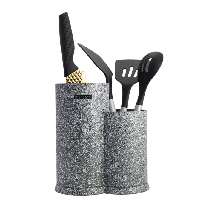 Messerblock Messerständer Utensilienhalter Besteckbehälter Messeraufbewahrung