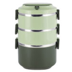 Lunchbox Etagen Frischhaltedose Essensbehälter Lunch Box Brotdose Frühstücksdose