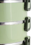 Lunchbox Etagen Frischhaltedose Essensbehälter Lunch Box Brotdose Frühstücksdose