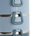 Lunchbox 3 Etagen Frischhaltedose Essensbehälter Lunch Box Brotdose Frühstücksdose Blau