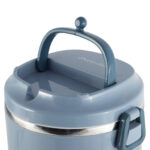Lunchbox 3 Etagen Frischhaltedose Essensbehälter Lunch Box Brotdose Frühstücksdose Blau