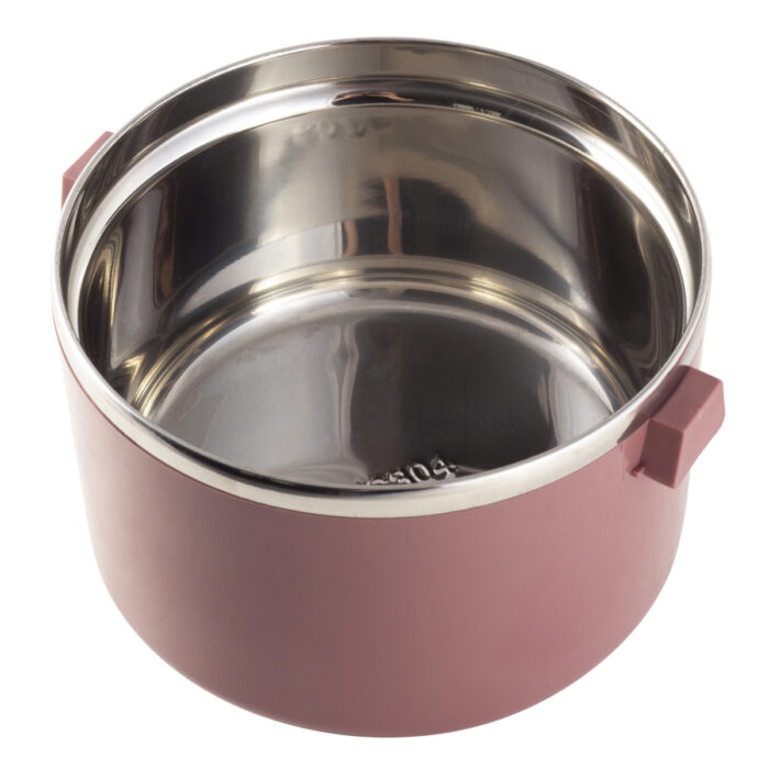 Lunchbox 3 Etagen Frischhaltedose Essensbehälter Lunch Box Brotdose Frühstücksdose Rosa