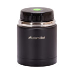 Lebensmittel ThermoskanneThermo Speisebehälter Integrierte Schüssel, Doppelwandisolierung