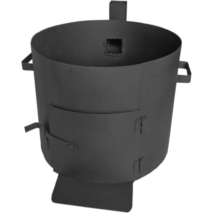 Ø40 Uchag Abzugsrohr Feuerstelle Feldküche Außenküche Eintopfofen Gulaschkanone