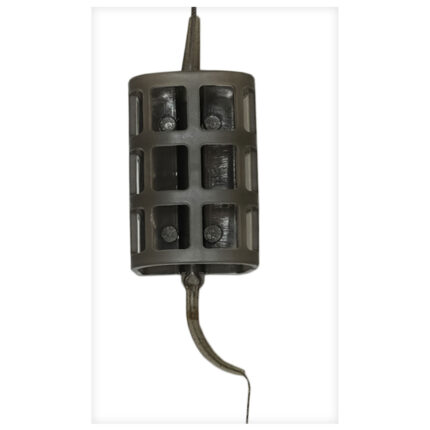 Karpfenmontage Feeder für Boilie Karpfen Angeln Grundmontage mit Haken #4 40g