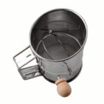 Einhandmehlsieb Mehlsieb Streuer Küchensieb Puderzuckersieb Siebbecher Backsieb