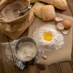 Einhandmehlsieb Mehlsieb Streuer Küchensieb Puderzuckersieb Siebbecher Backsieb