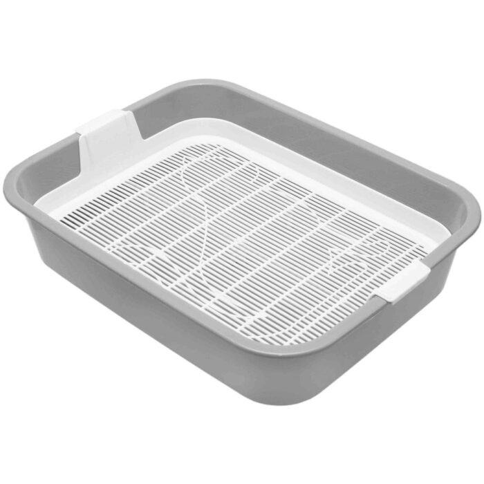 Katzentoilette Tray Schalentoilette Katzenklo Kätzchen WC Reinigungssieb