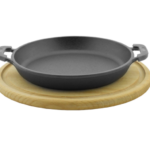 skovoroda-biol-portsionnaya-s-doskoy-chugunnaya-matovaya-emal-14-sm-20146ed