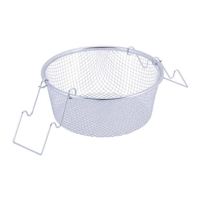 Frittiertopf Edelstahl Glasdeckel Induktion Friteuse Pommestopf