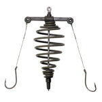 Posenmontage Futterkorb Vorfachhaken Oberflächenmontage Karpfen