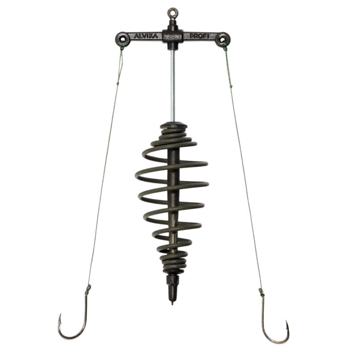 Posenmontage Futterkorb Vorfachhaken Oberflächenmontage Karpfen