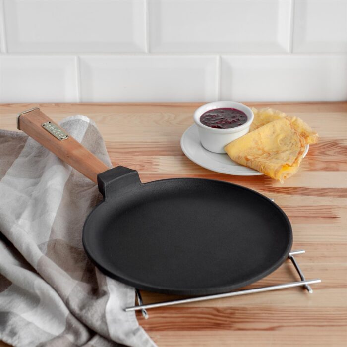 Pfannkuchenpfanne Bratpfanne Crepe Pfanne Crepes kaufen - Pfannkuchenpfanne Induktion, Pfannkuchenpfanne Gusseisen, Pancake Pfanne, Omlettpfanne