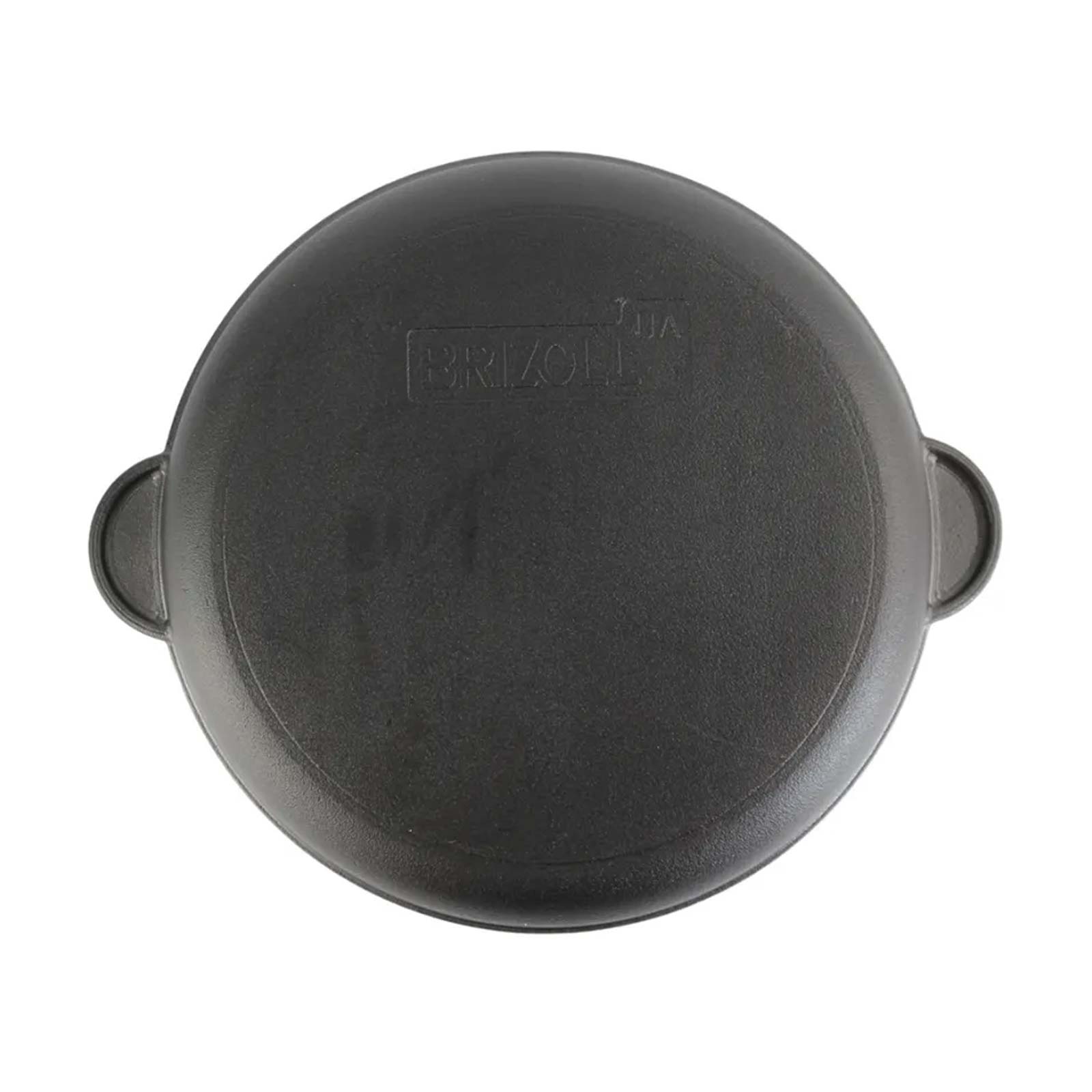Ø26-30cm Grillpfanne aus Gusseisen Bräter Schmortopf zwei Griffe Servierpfanne Grill kaufen