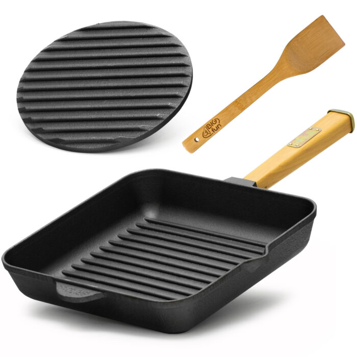 var000219_01-Grillpfanne-Gusseisen-Holzgriff-Bratpfanne-Pfanne-Feuerpfanne-Induktion