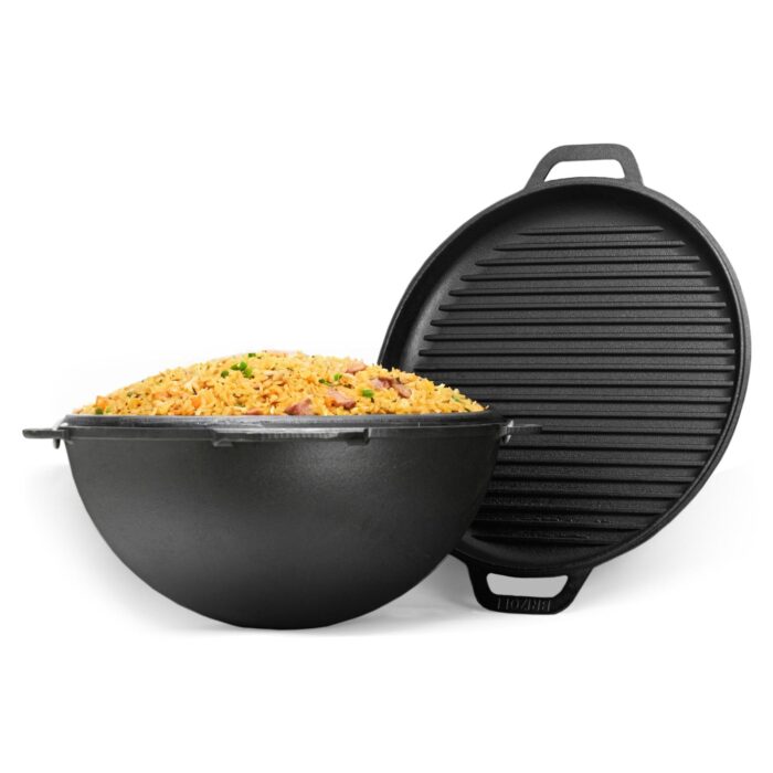 Kasan gusseisen Bratpfanne Kazan Grillpfanne kaufen - Kasan mit Deckel, Feuerpfanne, Kasan kaufen