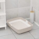 Katzentoilette mit Reinigungssieb Schalentoilette Katzenklo kaufen