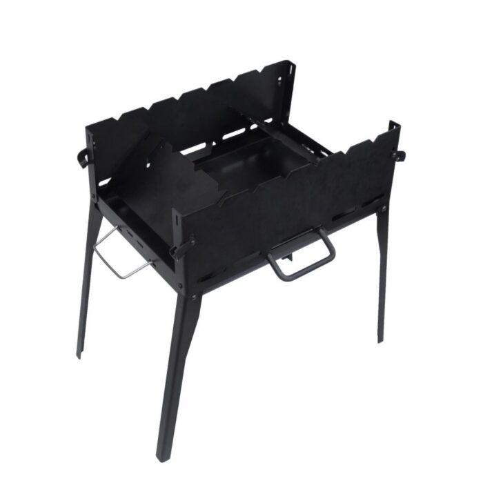 Holzkohlegrill Klappbar Mangal BBQ für Spieße oder Grillrost Schaschlik Grill kaufen