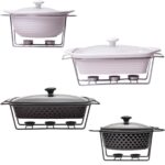 Speisewärmer aus Keramik Chafing Dish Buffet-Set Keramik-Chafer Buffetwärmer Warmhaltebehälter kaufen