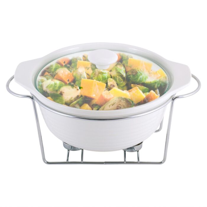 Speisewärmer aus Keramik Chafing Dish Buffet-Set Keramik-Chafer Buffetwärmer Warmhaltebehälter kaufen