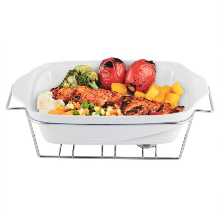 Speisewärmer aus Keramik Chafing Dish Buffet-Set Keramik-Chafer Buffetwärmer Warmhaltebehälter kaufen