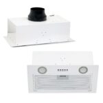 Dunstabzugshaube für Wandschrank integrierbar Einbauhaube Abzugshaube Abluft Umluft Weiß Dunst kaufen