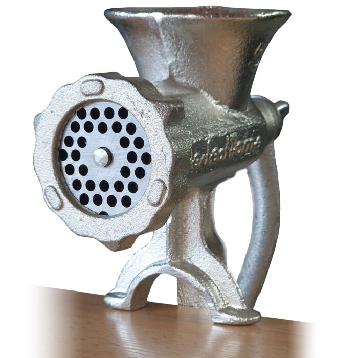 -Manueller-Fleischwolf-Größe-5-aus-Gusseisen-inkl.-Schraubzwinge-für-Tischmontage-kaufen