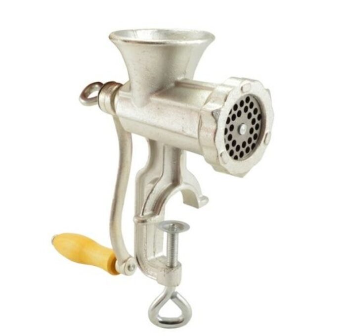 -Manueller-Fleischwolf-Größe-5-aus-Gusseisen-inkl.-Schraubzwinge-für-Tischmontage-kaufen