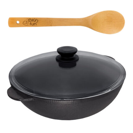 Wokpfanne Bratpfanne Gusseisen Wok