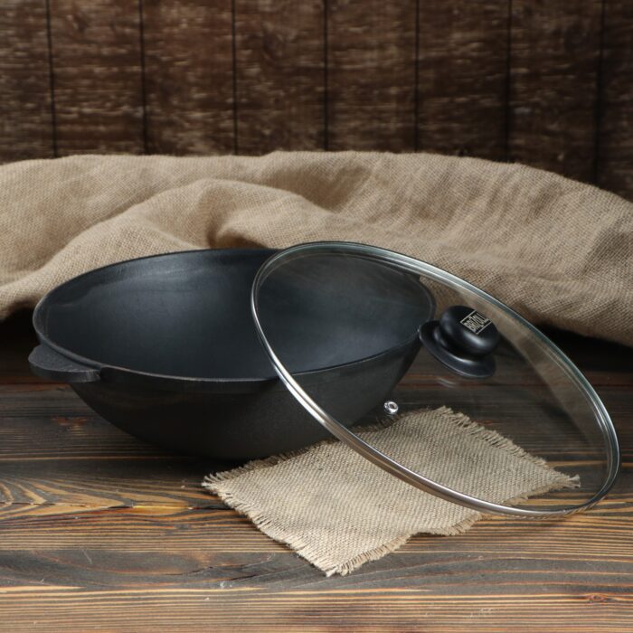 Gusseisen Asia Schmortopf Wok