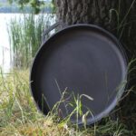 Ø36cm Gusseisenpfanne mit Deckel-Bratpfanne aus Gusseisen Bräter Schmortopf aus Gusseisen zwei Griffe Servierpfanne kaufen