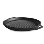 Gusseisenpfanne mit Deckel-Grillpfanne aus Gusseisen Bräter Schmortopf aus Gusseisen zwei Griffe Servierpfanne kaufen