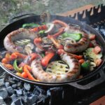 Gusseisenpfanne mit Deckel-Grillpfanne aus Gusseisen Bräter Schmortopf aus Gusseisen zwei Griffe Servierpfanne kaufen