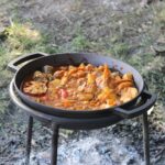 Gusseisenpfanne mit Deckel-Grillpfanne aus Gusseisen Bräter Schmortopf aus Gusseisen zwei Griffe Servierpfanne kaufen
