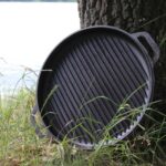 Gusseisenpfanne mit Deckel-Grillpfanne aus Gusseisen Bräter Schmortopf aus Gusseisen zwei Griffe Servierpfanne kaufen