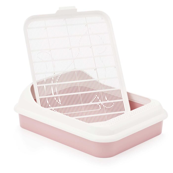 Katzentoilette große und Katzenklo klein Set kaufen, Katzenklo groß, Katzentoilette klein, Katzenbabys, Kaninchen, Kätzchen, Katzentoilette mit Reinigungssieb