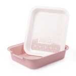 Katzentoilette große und Katzenklo klein Set kaufen, Katzenklo groß, Katzentoilette klein, Katzenbabys, Kaninchen, Kätzchen, Katzentoilette mit Reinigungssieb