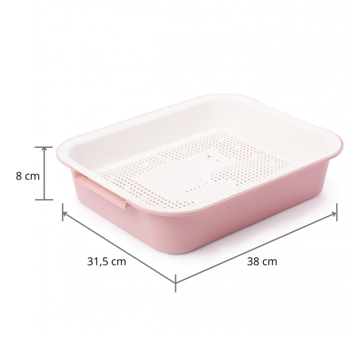 Katzentoilette große und Katzenklo klein Set kaufen, Katzenklo groß, Katzentoilette klein, Katzenbabys, Kaninchen, Kätzchen, Katzentoilette mit Reinigungssieb